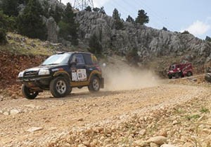 Transanatolia Rally Raid in üçüncü etabı Akseki de başladı